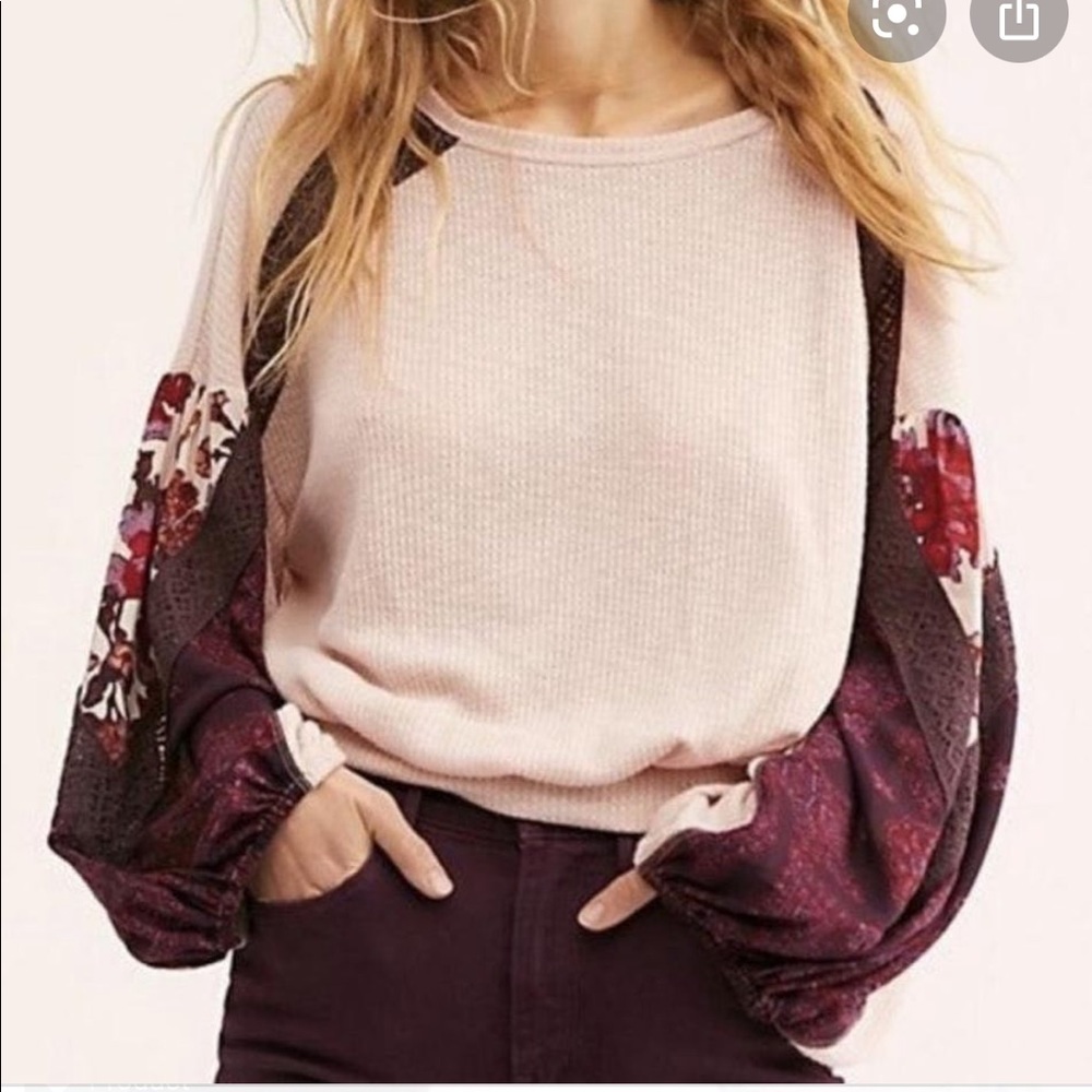 free people blossom thermal top